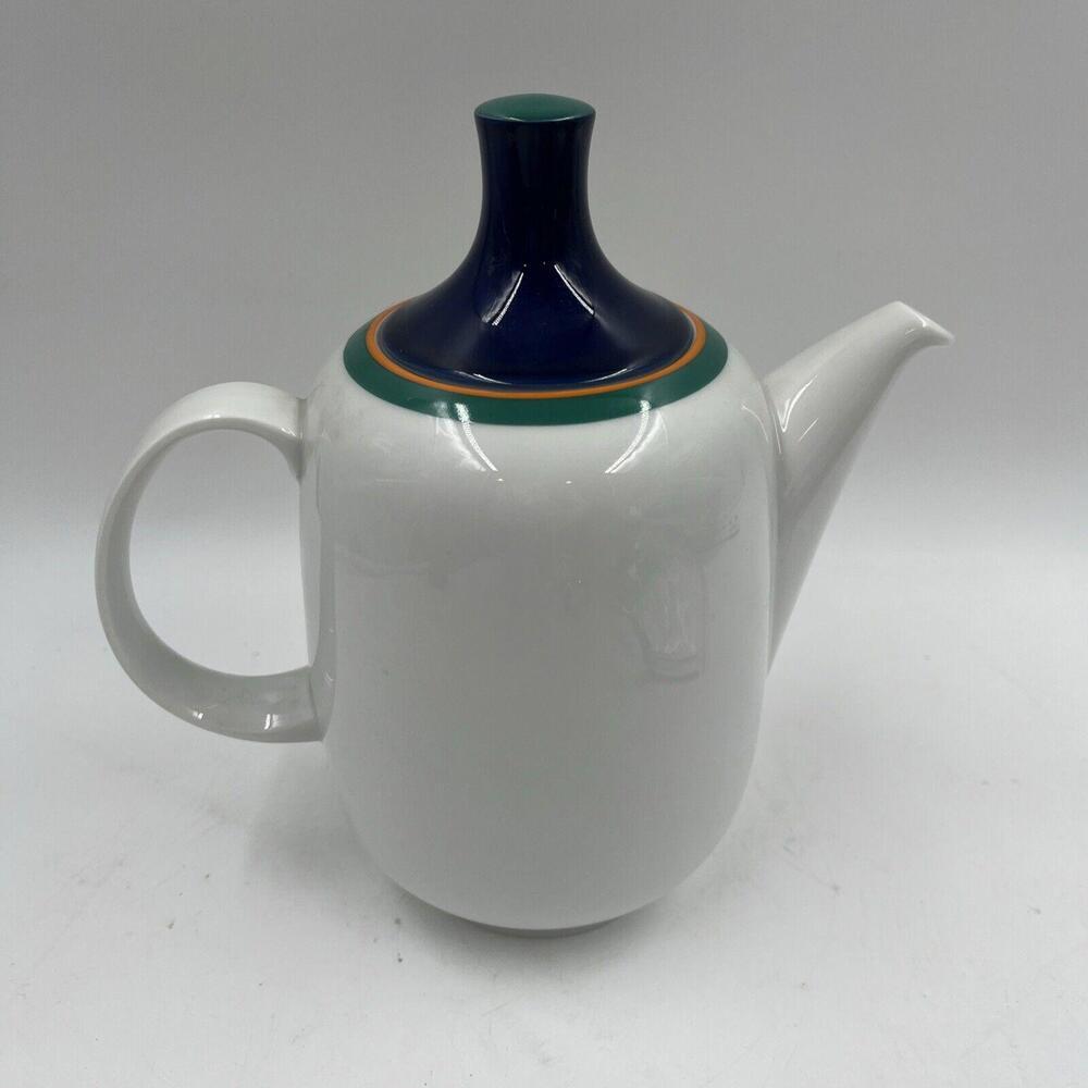 Rare ROSENTHAL PLURAL Coffee Pot 8.5" tall Porcelain Vintage Made in Germany - Picture 1 of 6
